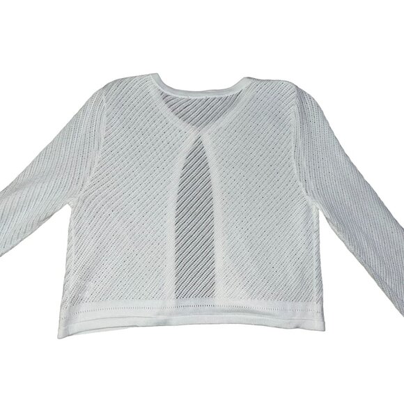 Talbots Cardigan Womens S Used Knit White - Picture 14 of 16